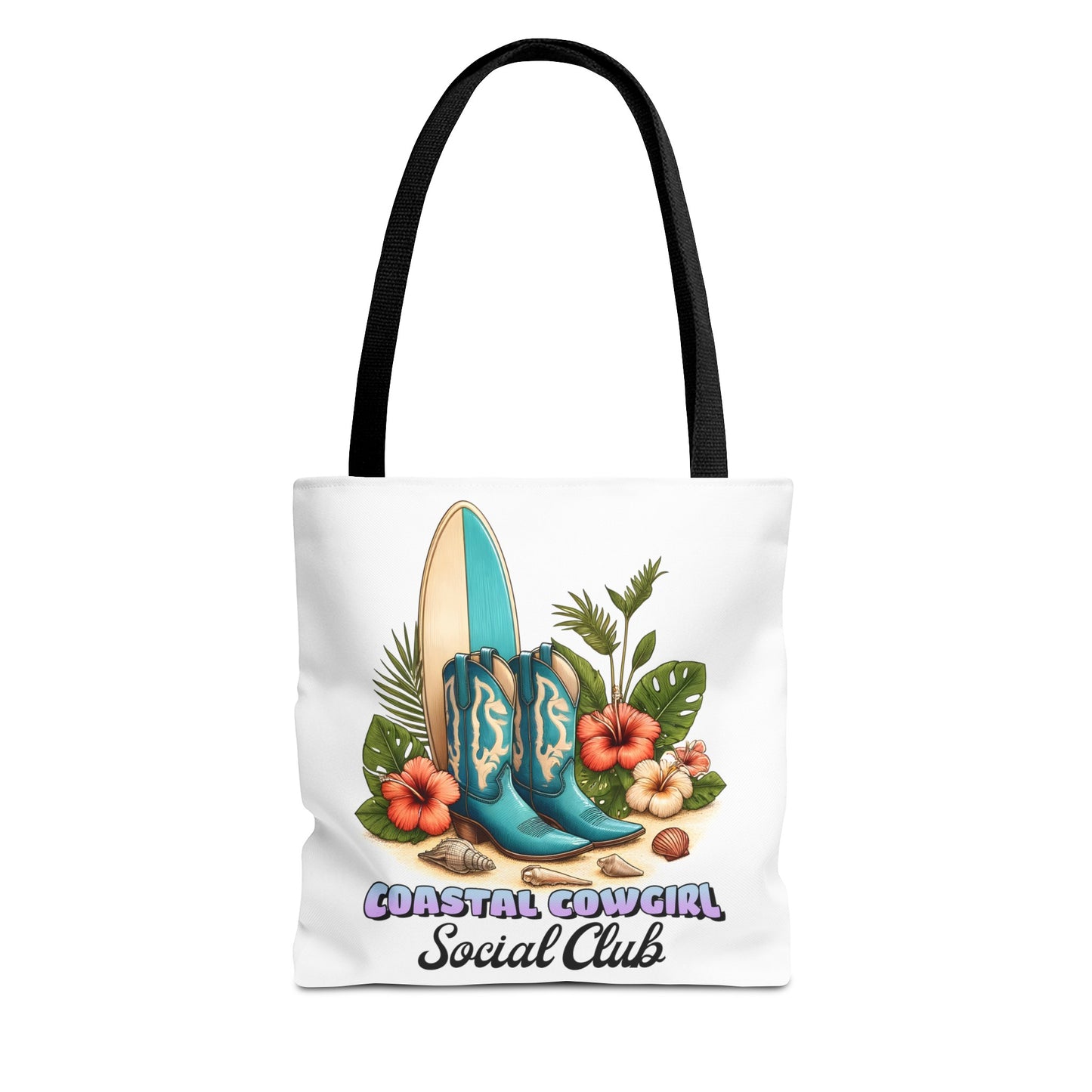 Coastal Cowgirl Social Club Tote Bag