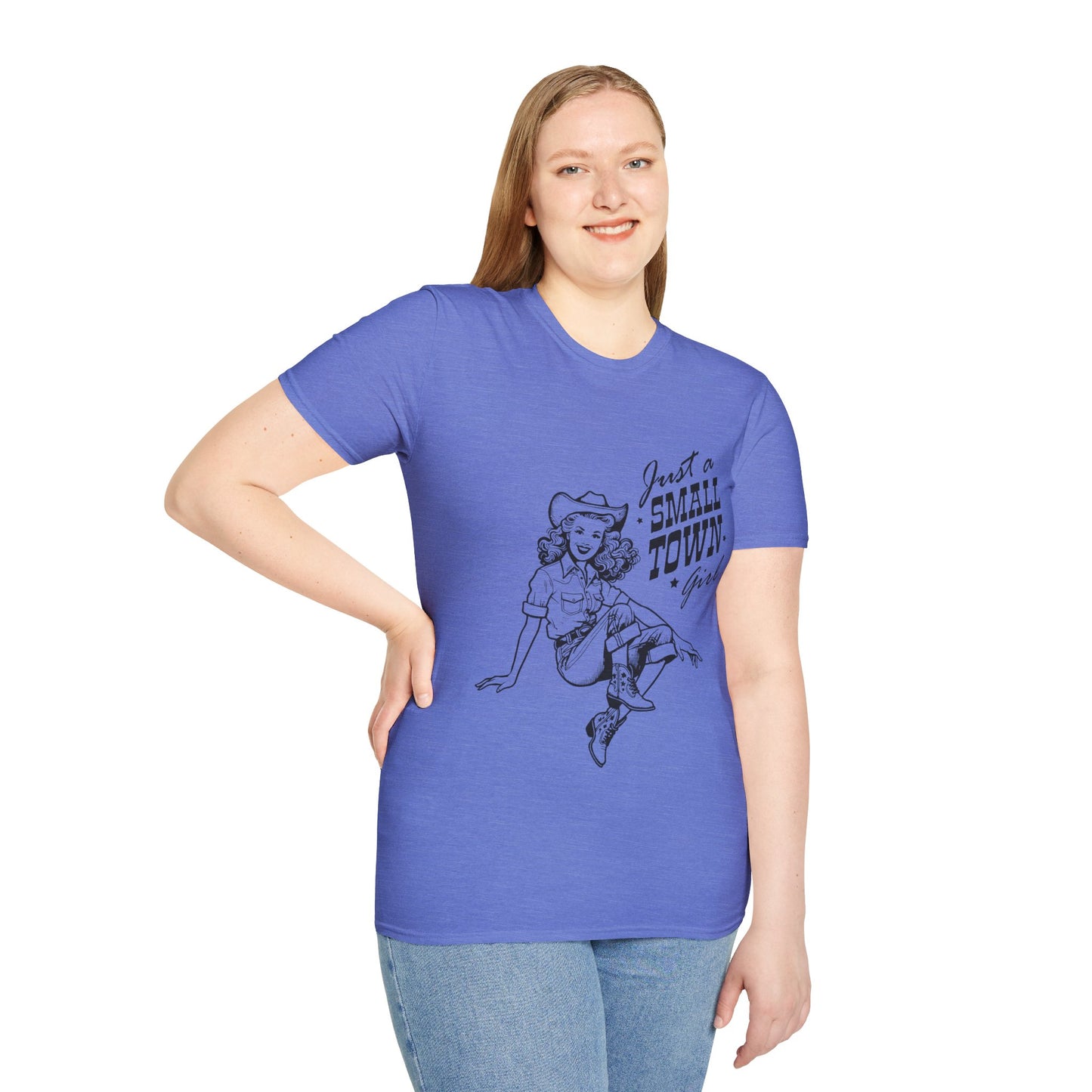 Just A Small Town Girl Softstyle T-Shirt