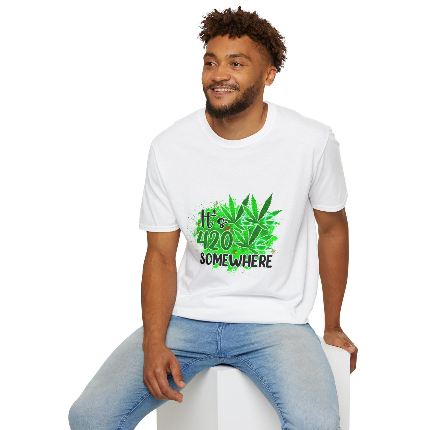 It's 420 Somewhere Unisex T-Shirt