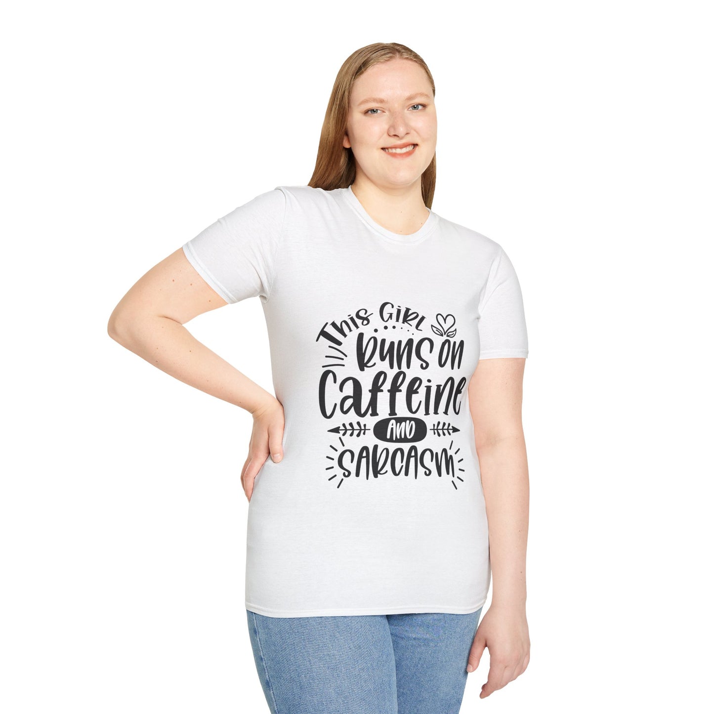 Sarcasm & Caffeine Softstyle T-Shirt