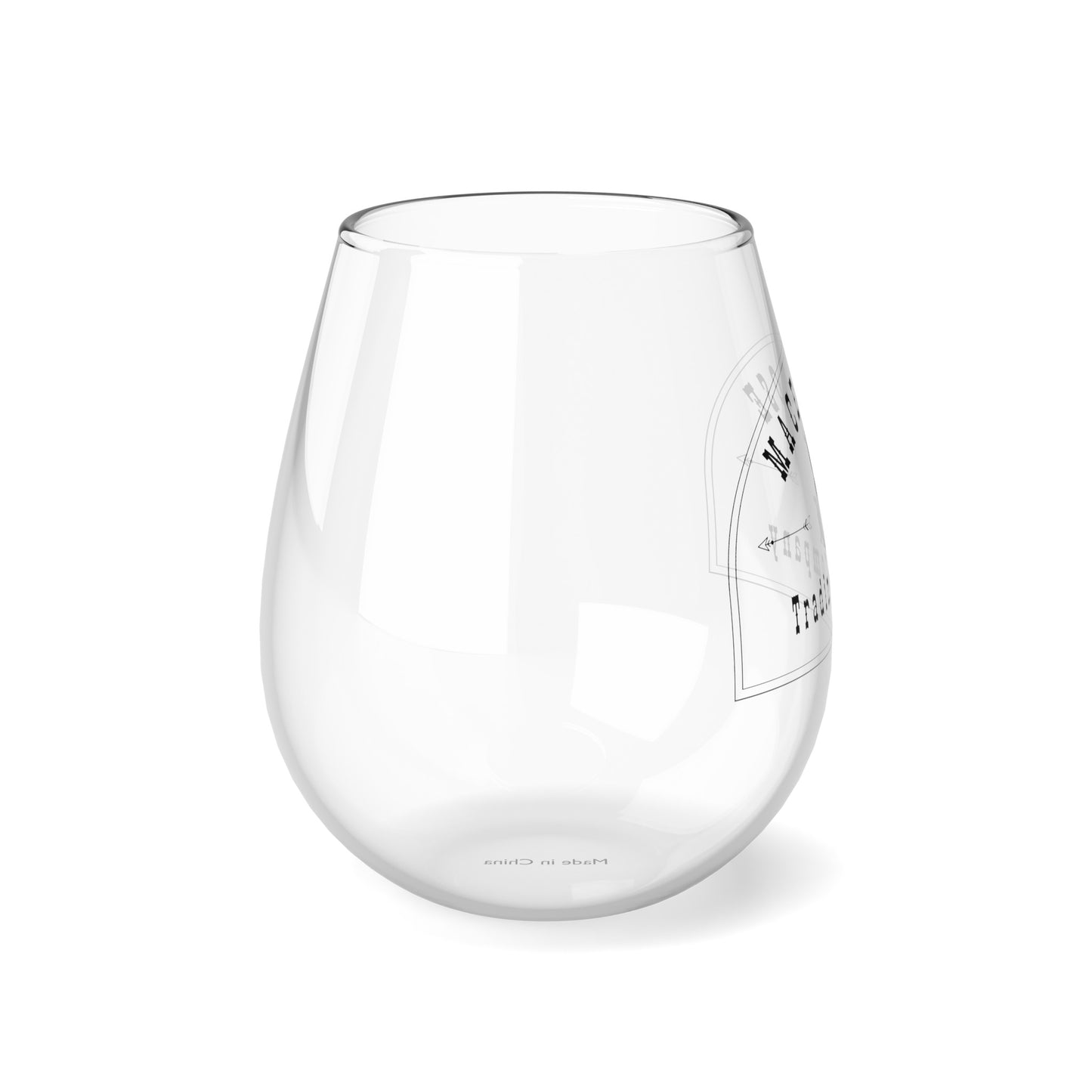 MRTC Stemless Wine Glass, 11.75oz