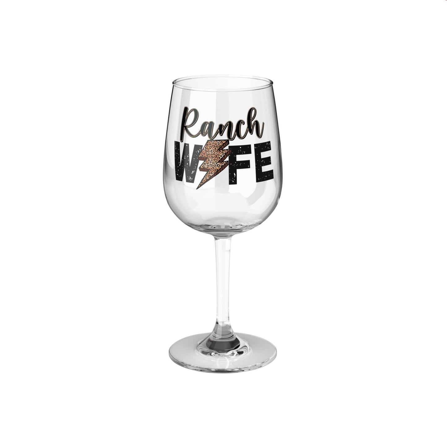 Ranch Wife Wine Glass, 12oz