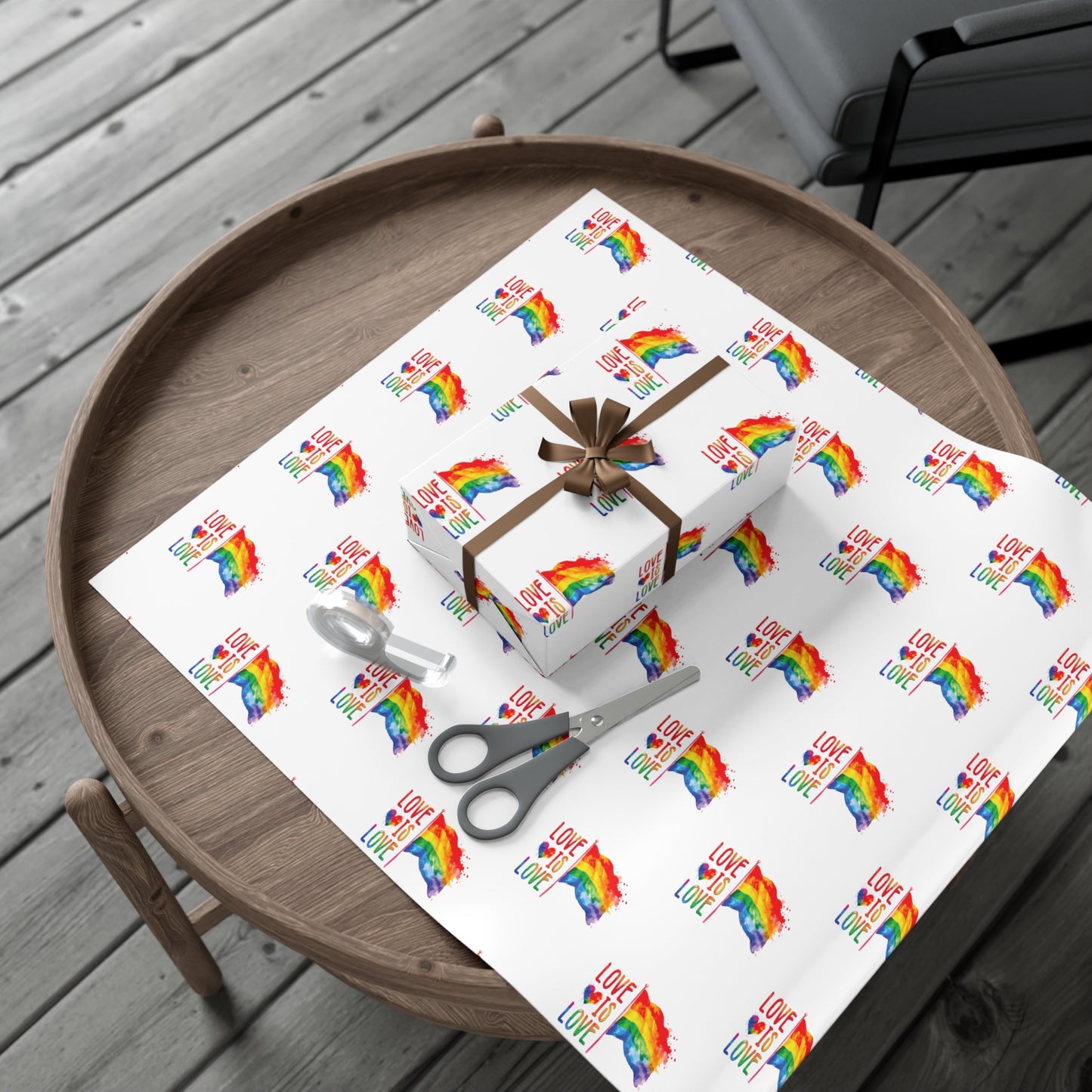 Love Is Love Gift Wrap Paper