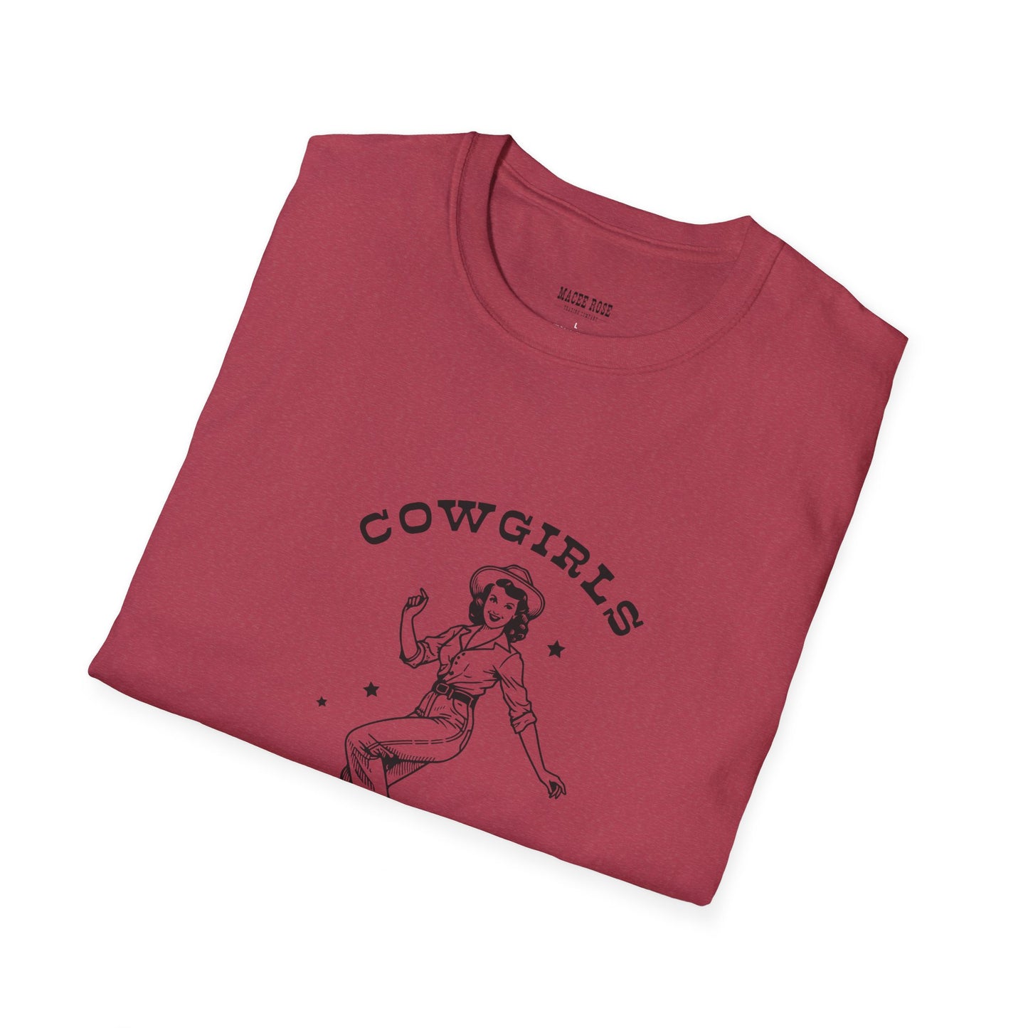 Cowgirls Just Wanna Have Fun Softstyle T-Shirt