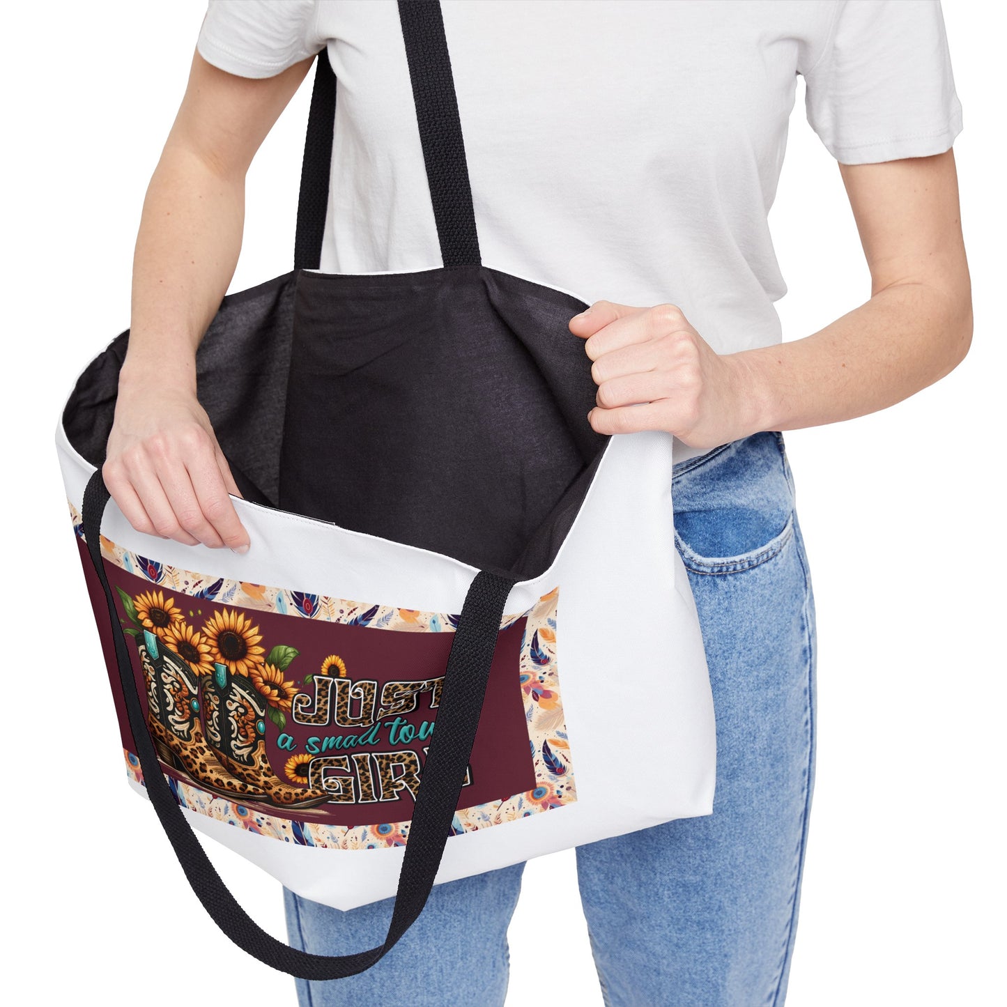 Just A Small Town Girl Weekender Tote Bag