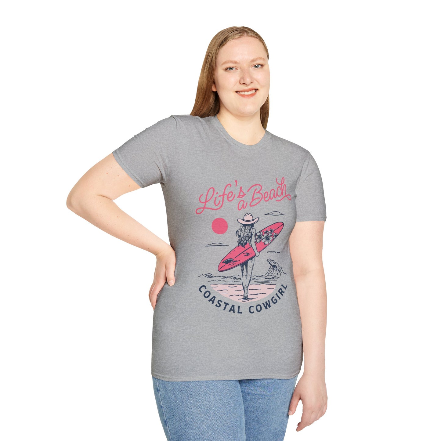 Coastal Cowgirl - Unisex Softstyle T-Shirt