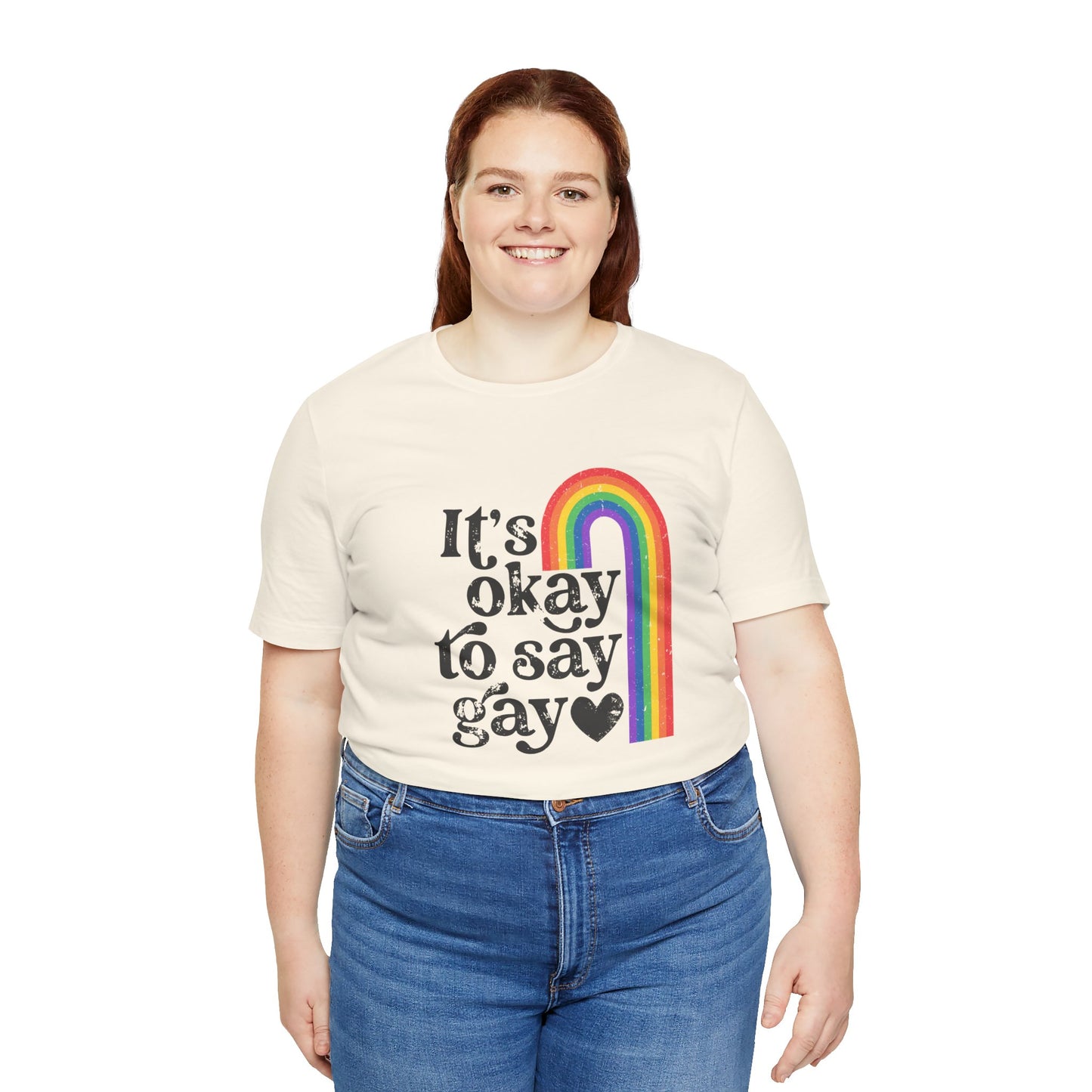 It's OK to say Gay  Short Sleeve Tee