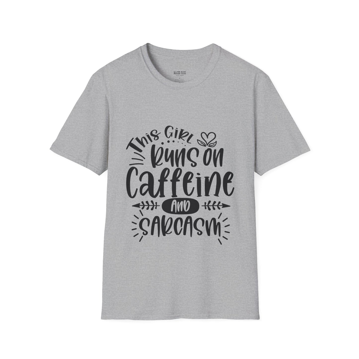 Sarcasm & Caffeine Softstyle T-Shirt