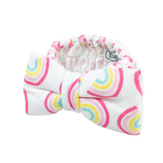 Roxie Rainbow Spa Headband | Soft Makeup & Skincare Headband