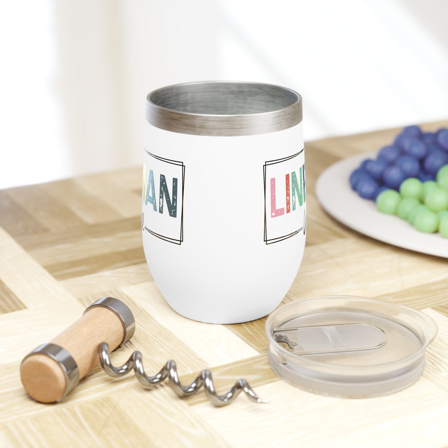 Lineman Wife Chill Wine Tumbler