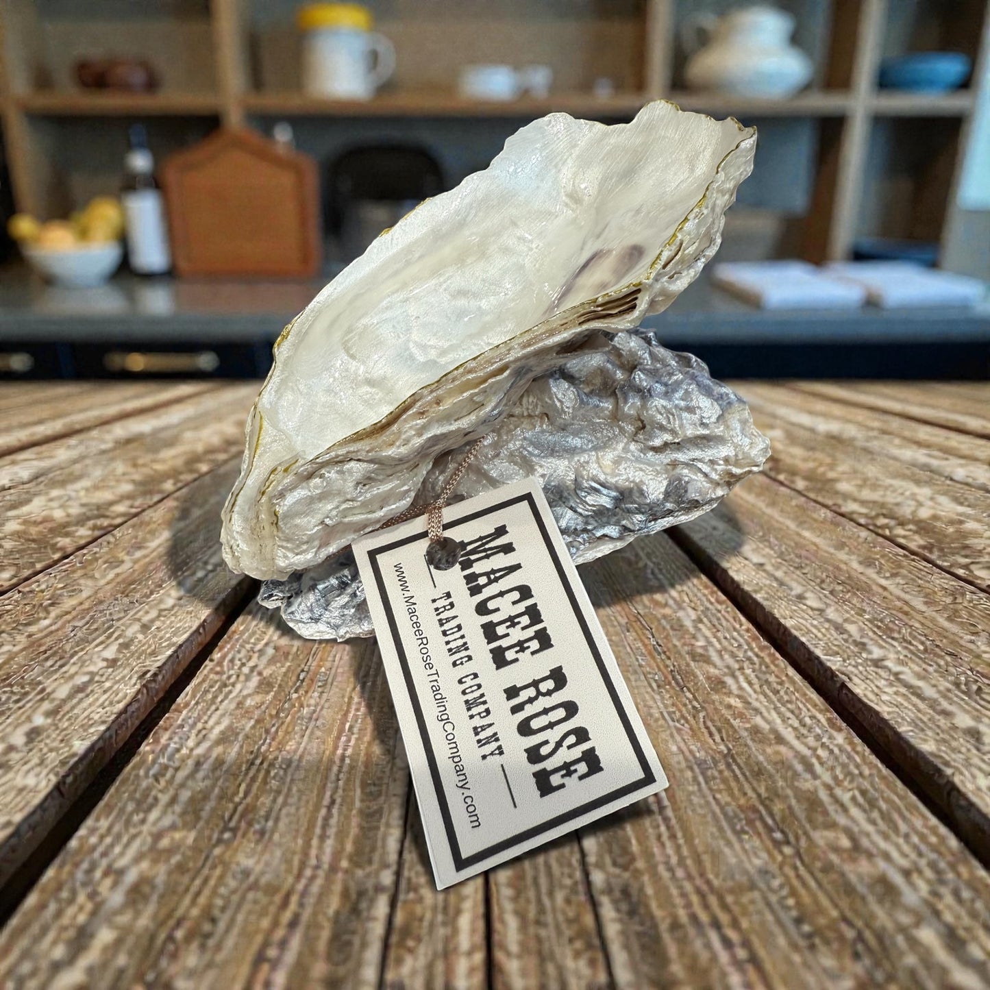 Oyster Shell Trinket Dish Home Decor Gift