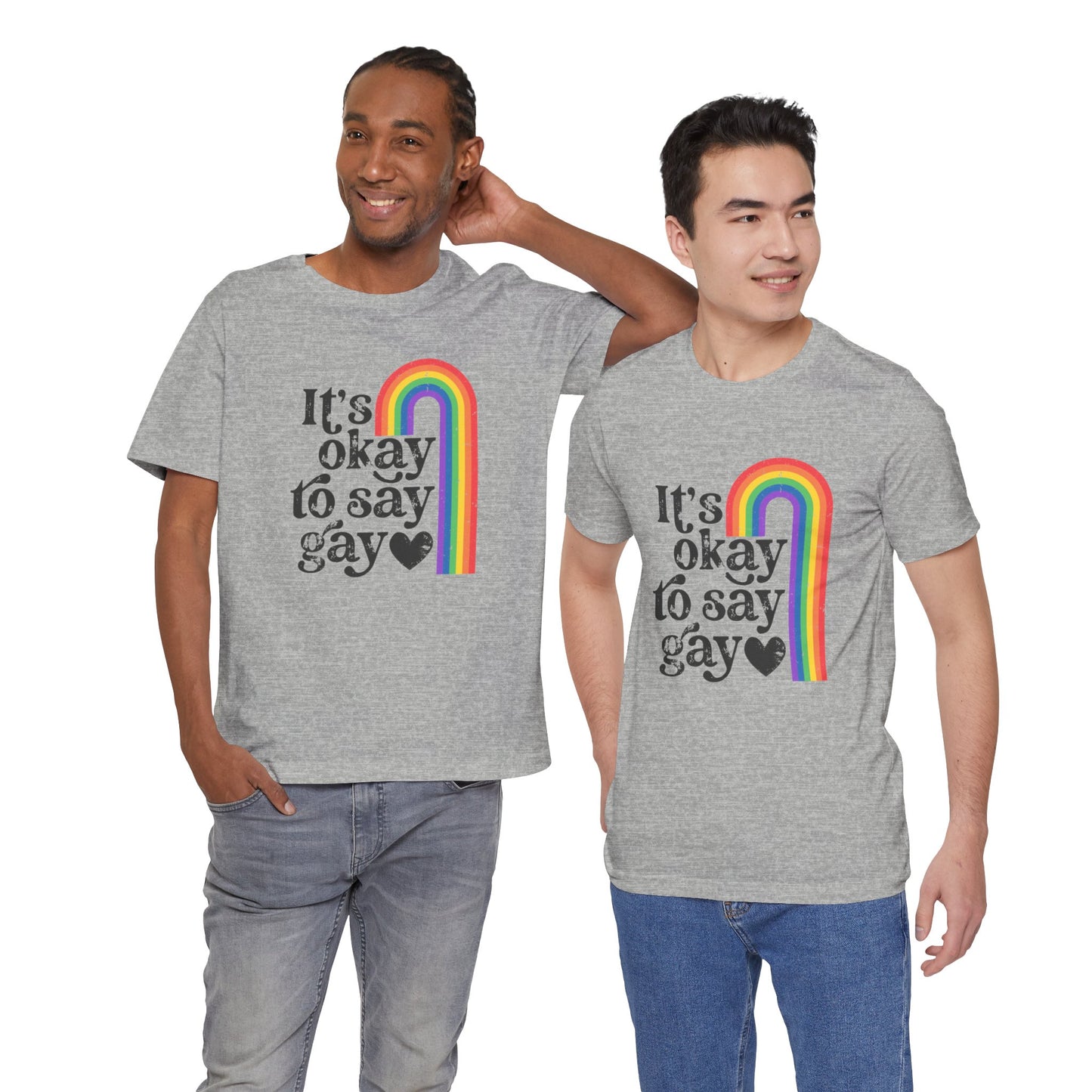 It's OK to say Gay  Short Sleeve Tee