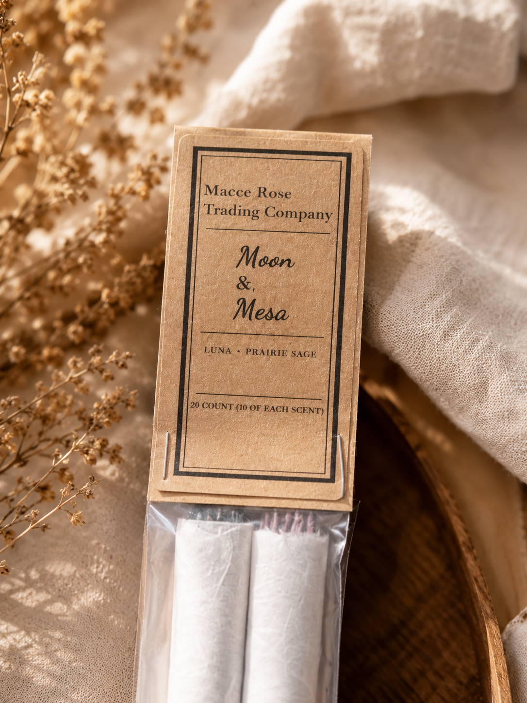 Moon & Mesa Curated Incense Collection | Luna & Prairie Sage