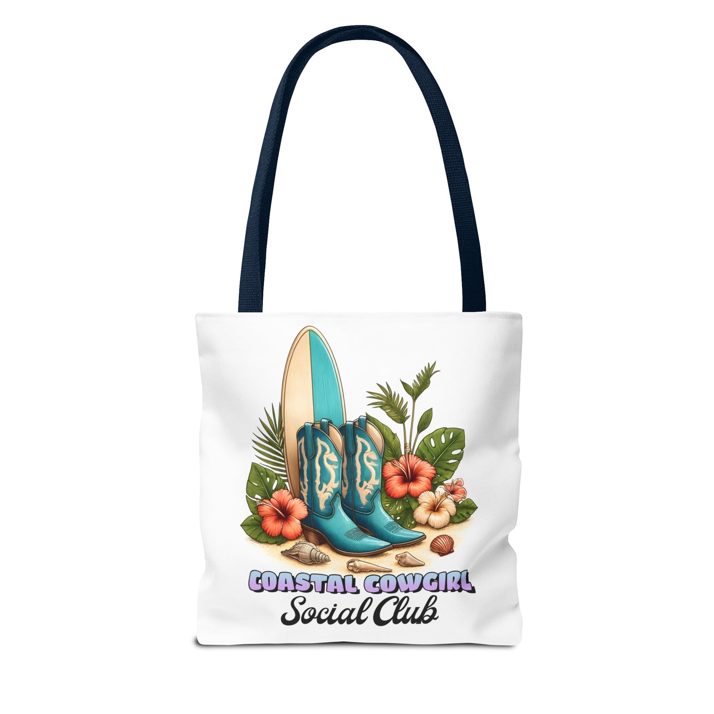 Coastal Cowgirl Social Club Tote Bag