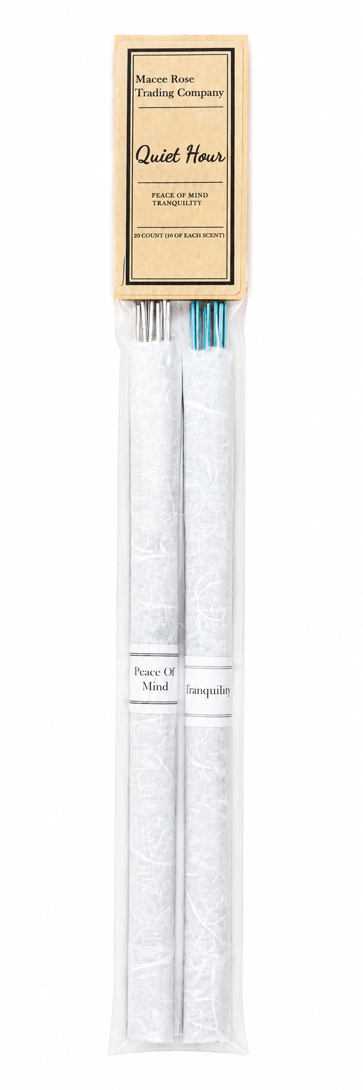 Quiet Hour Curated Incense Collection | Peace of Mind & Tranquility | 20 Count Handmade Incense Sticks