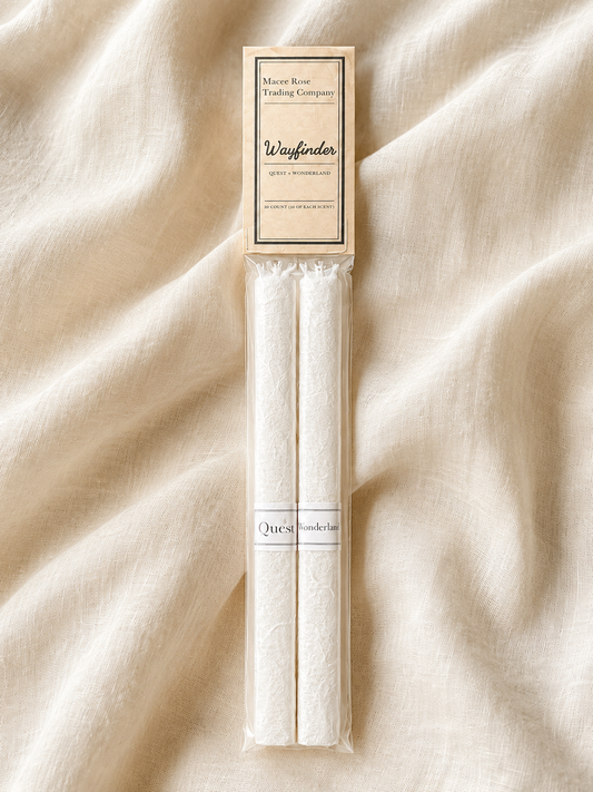 Wayfinder Curated Incense Collection | Quest + Wonderland | 20 Count Handmade Incense Set