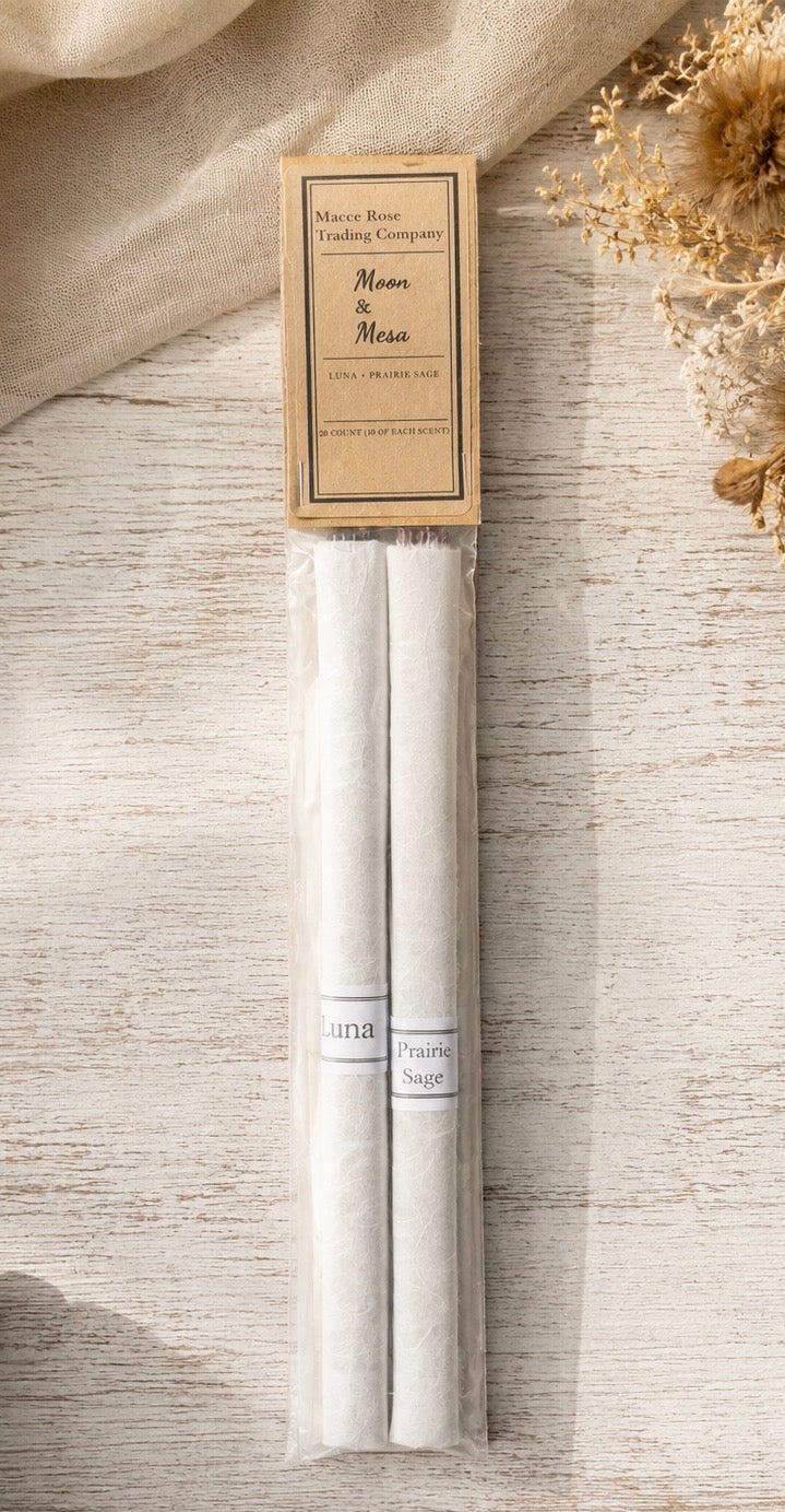 Moon & Mesa Curated Incense Collection | Luna & Prairie Sage