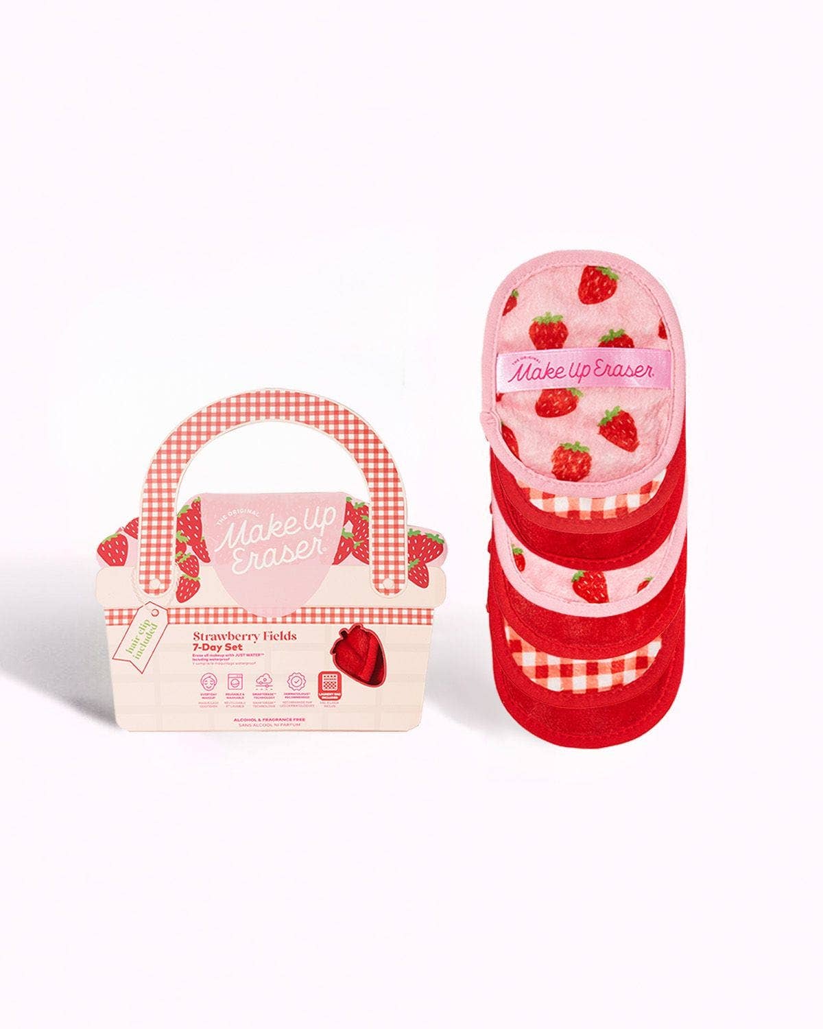 Strawberry Fields 7-Day Makeup Eraser Set | Limited Edition