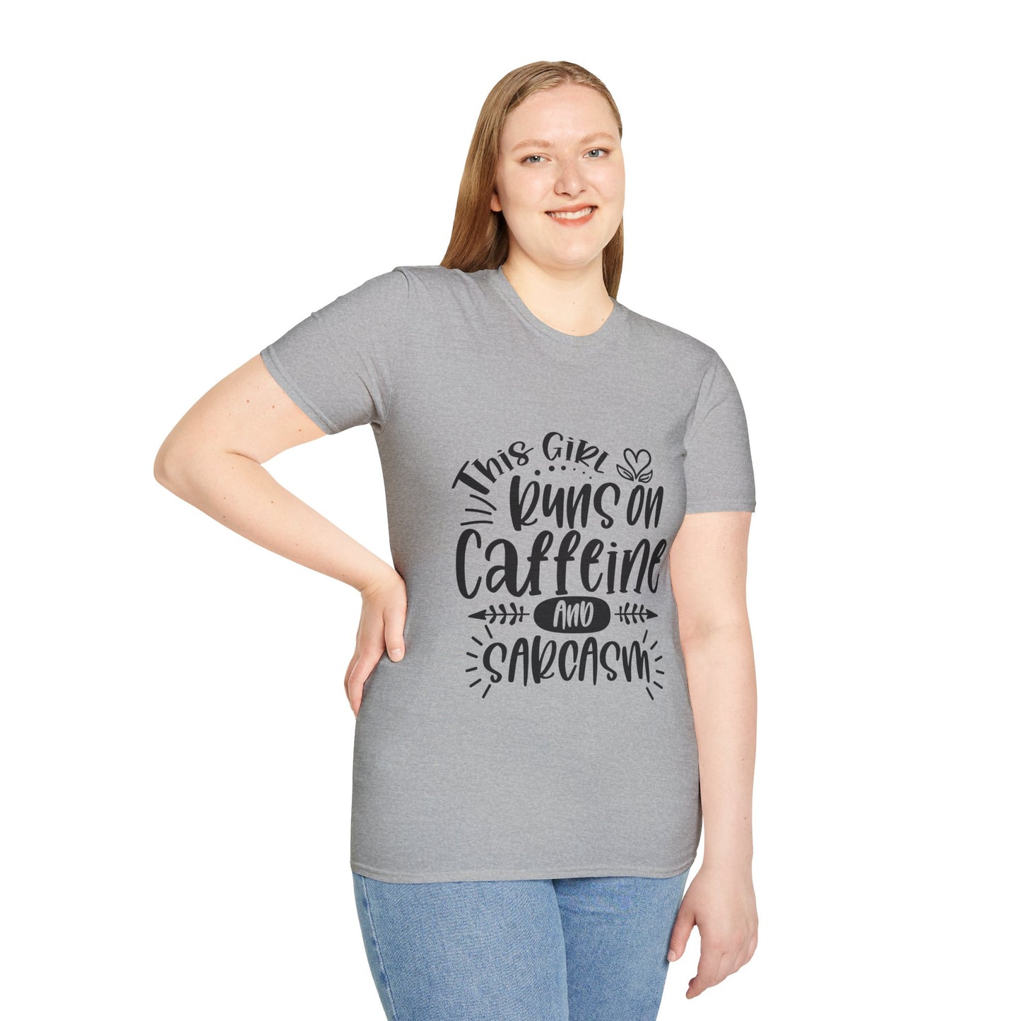 Sarcasm & Caffeine Softstyle T-Shirt