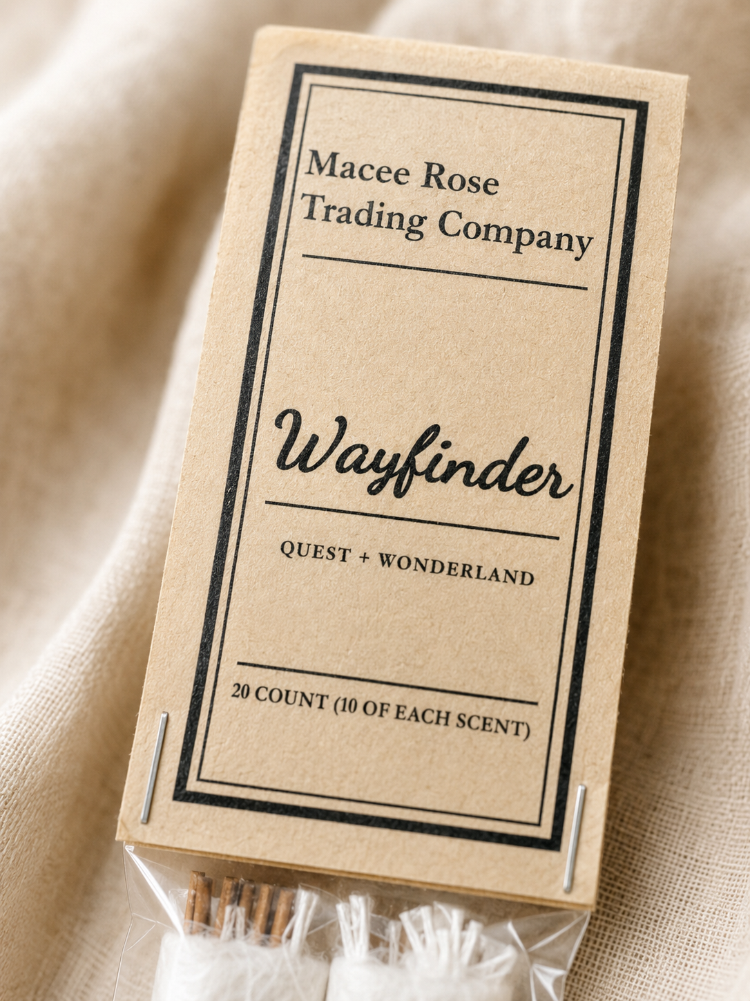 Wayfinder Curated Incense Collection | Quest + Wonderland | 20 Count Handmade Incense Set