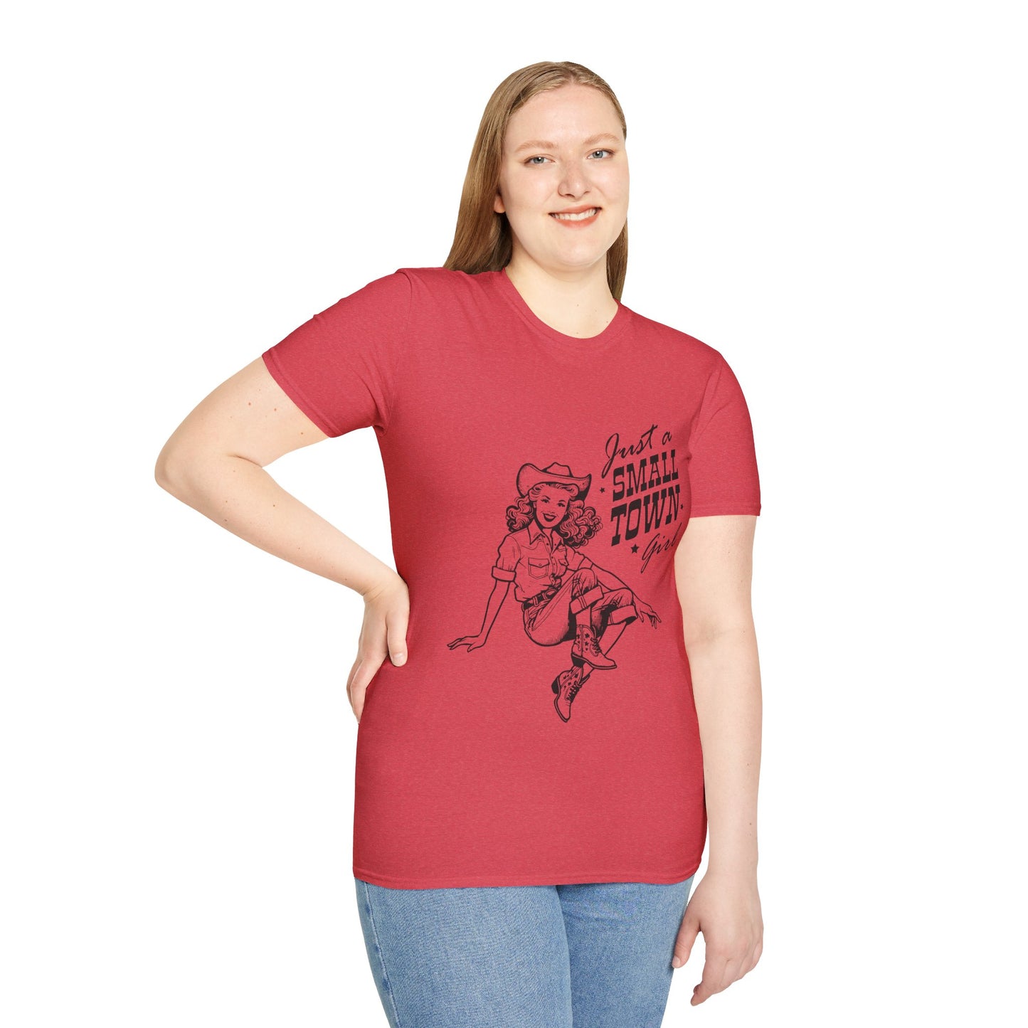 Just A Small Town Girl Softstyle T-Shirt