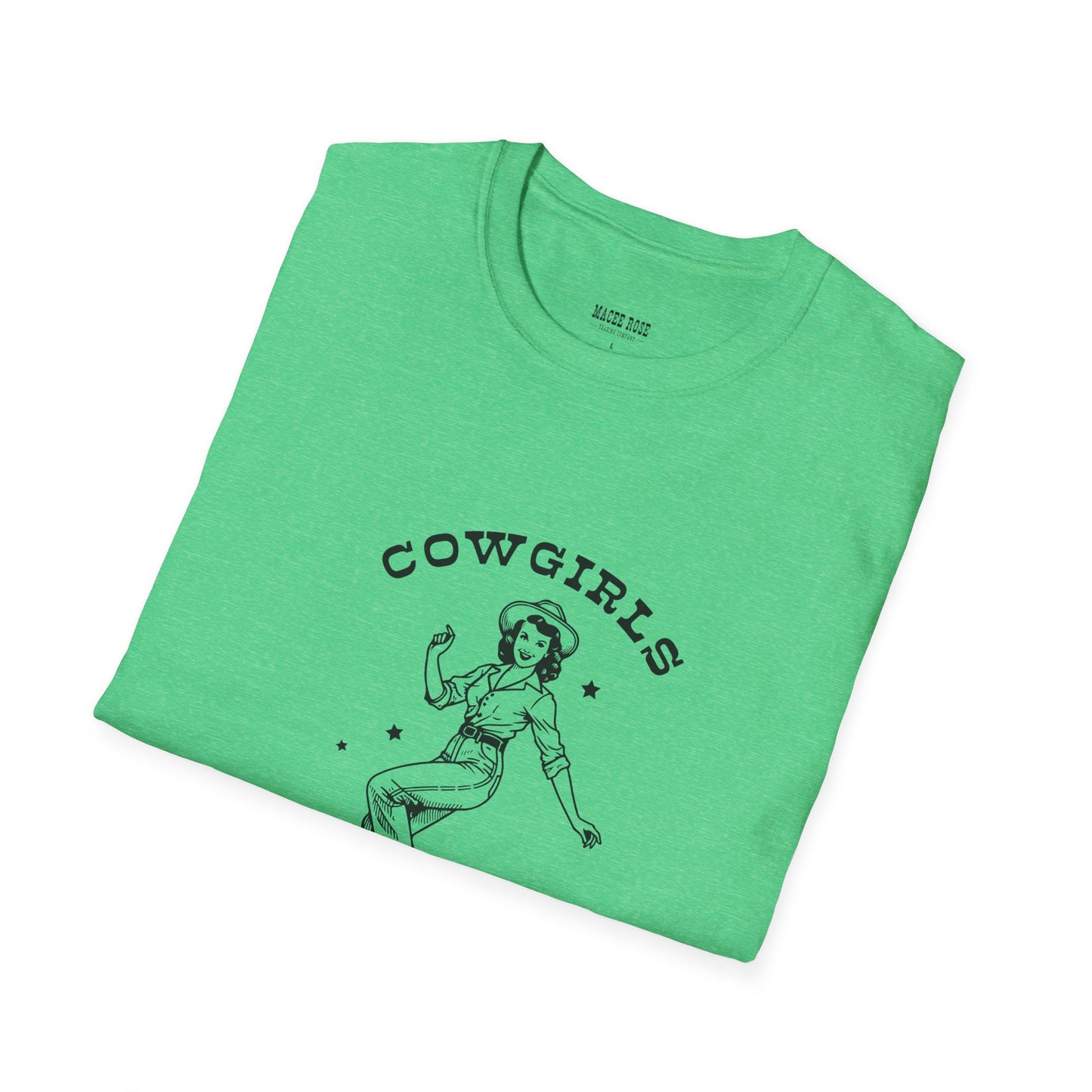 Cowgirls Just Wanna Have Fun Softstyle T-Shirt