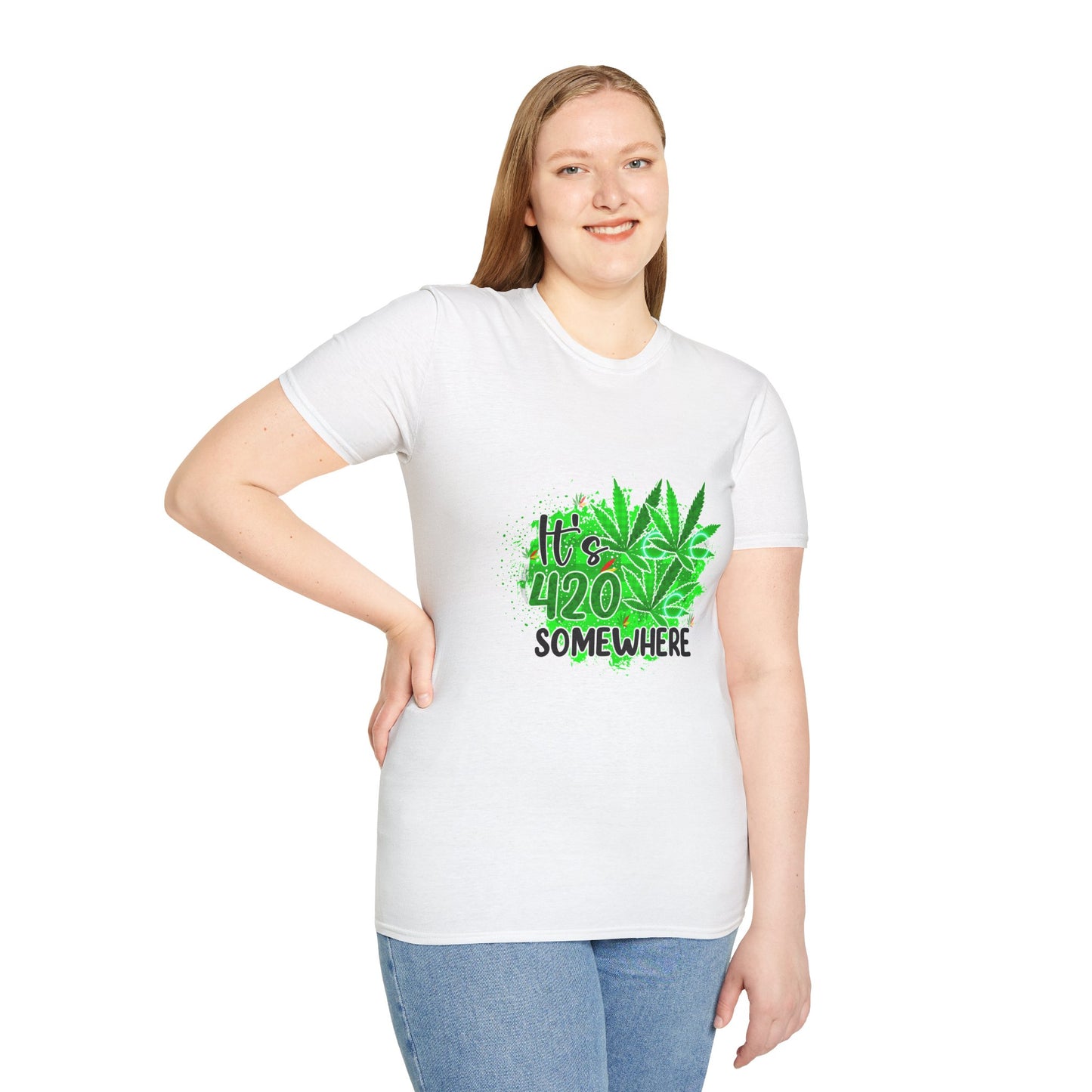 It's 420 Somewhere Unisex T-Shirt