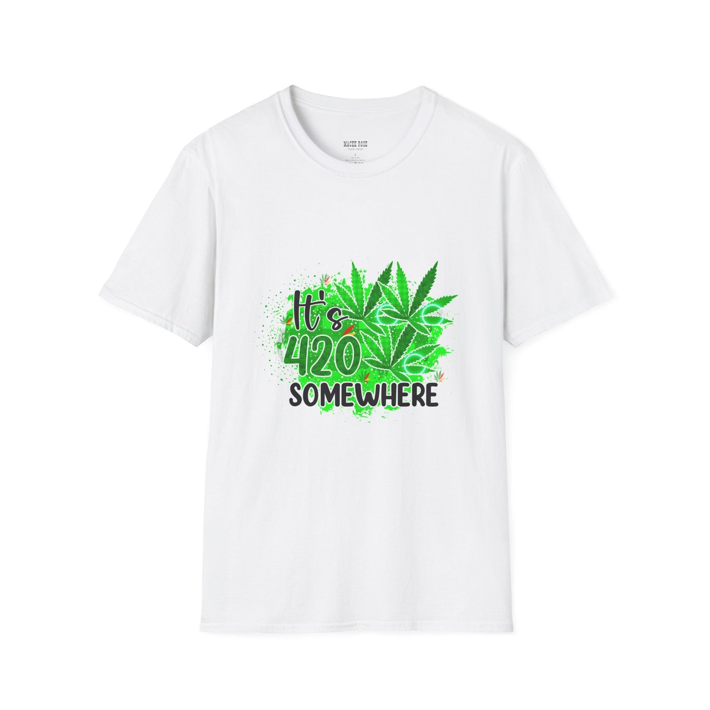 It's 420 Somewhere Unisex T-Shirt