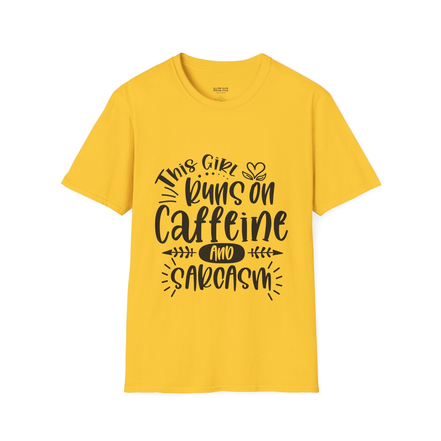 Sarcasm & Caffeine Softstyle T-Shirt