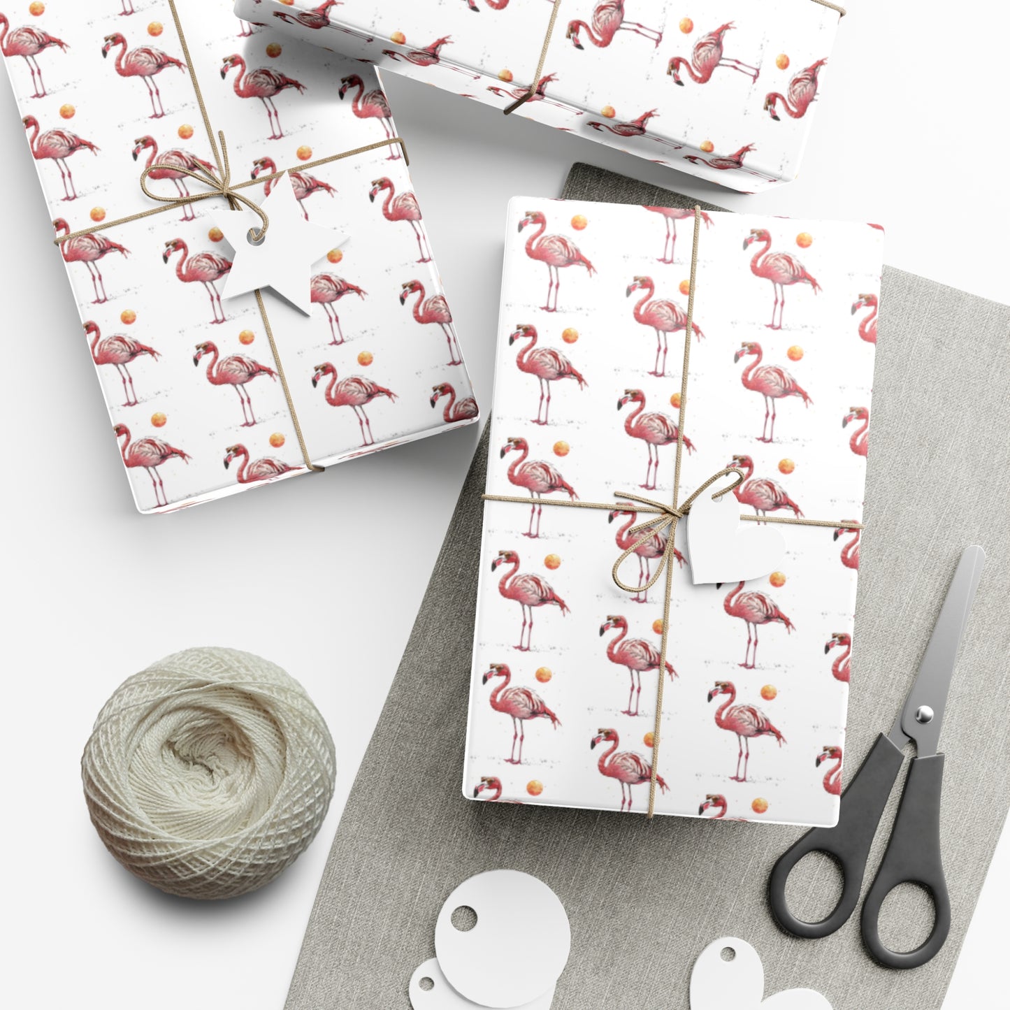 Flamingo Gift Wrap Paper