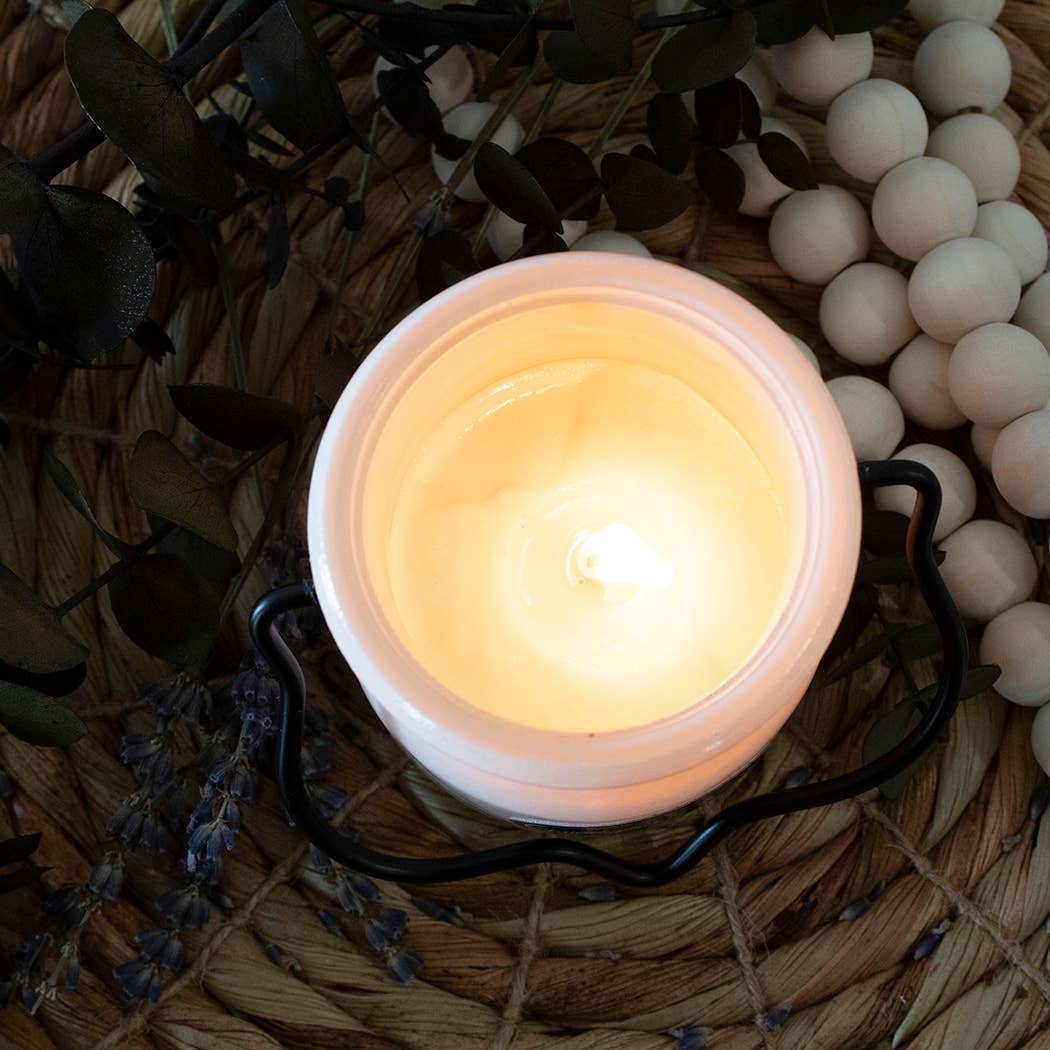 5 oz Cream Jar Candle: Cedarwood Cabin