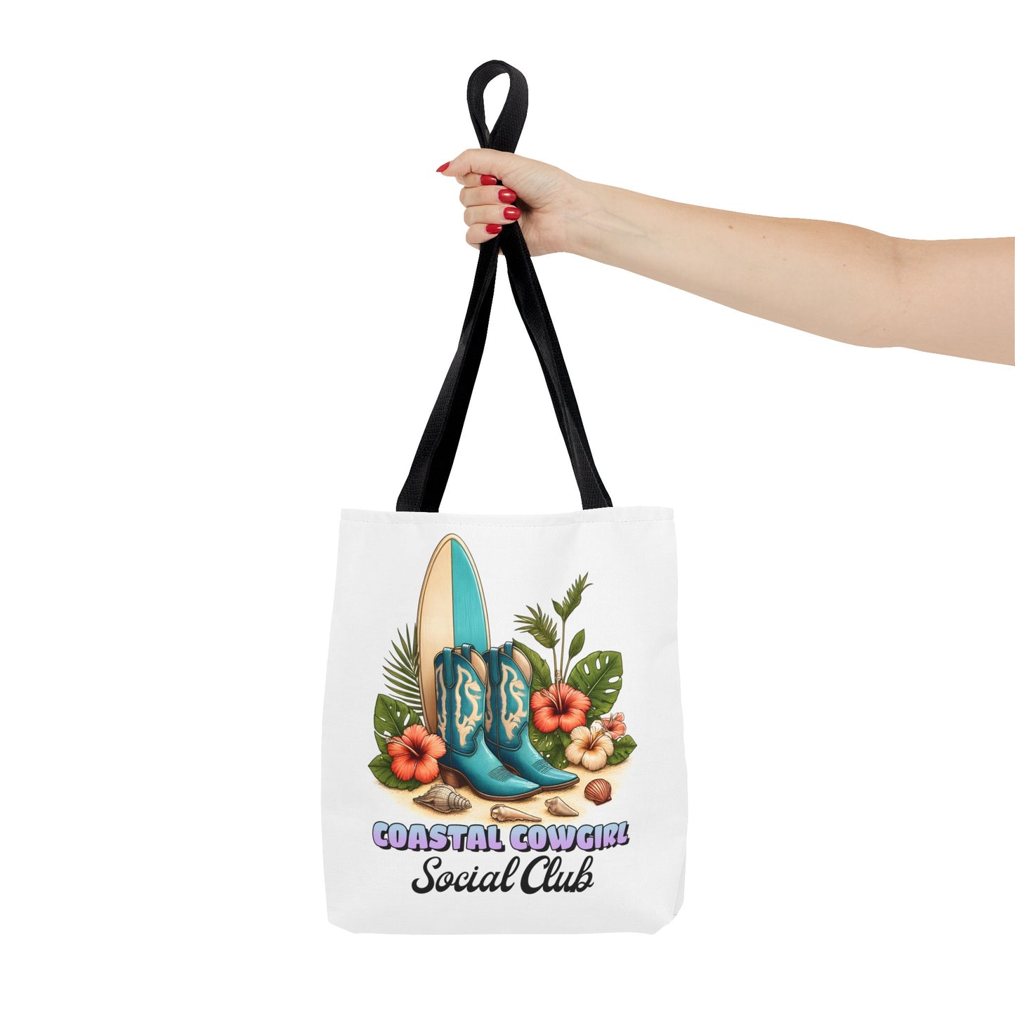 Coastal Cowgirl Social Club Tote Bag