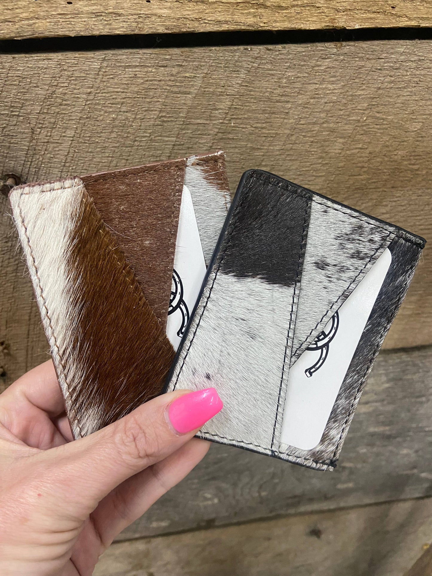 Cowhide Credit Card Holder