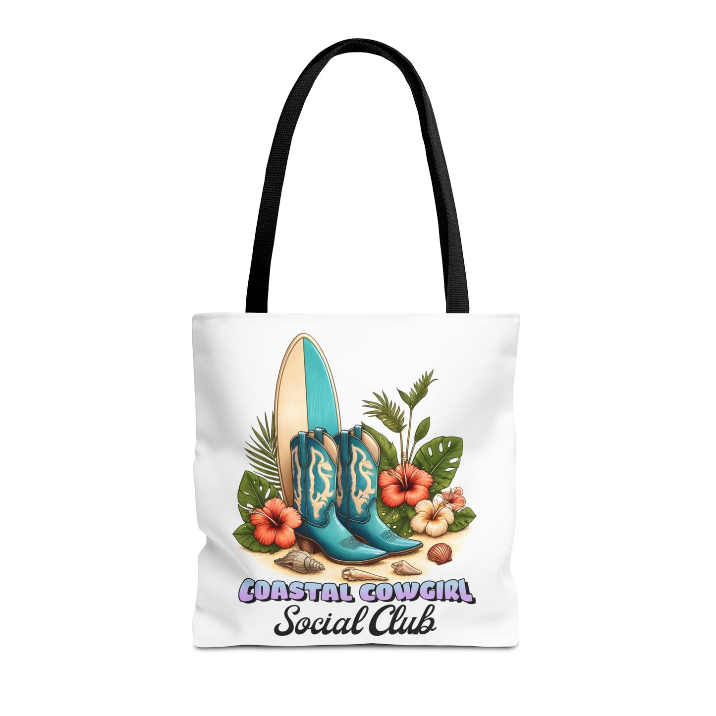 Coastal Cowgirl Social Club Tote Bag