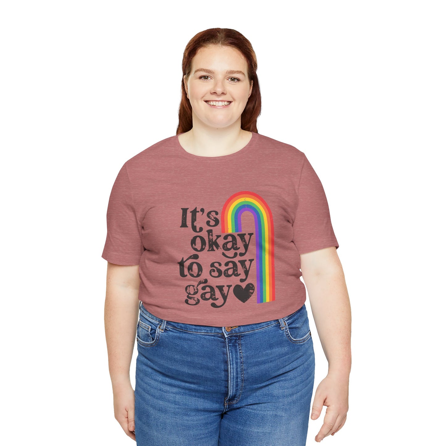 It's OK to say Gay  Short Sleeve Tee