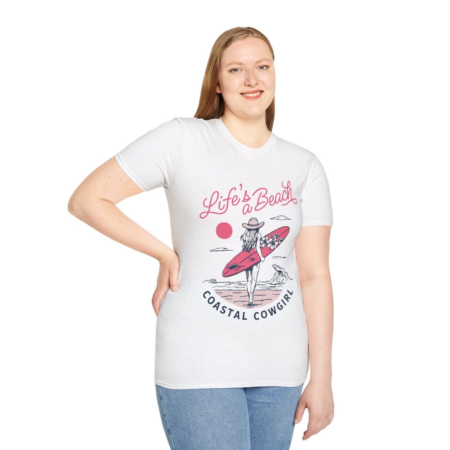 Coastal Cowgirl - Unisex Softstyle T-Shirt