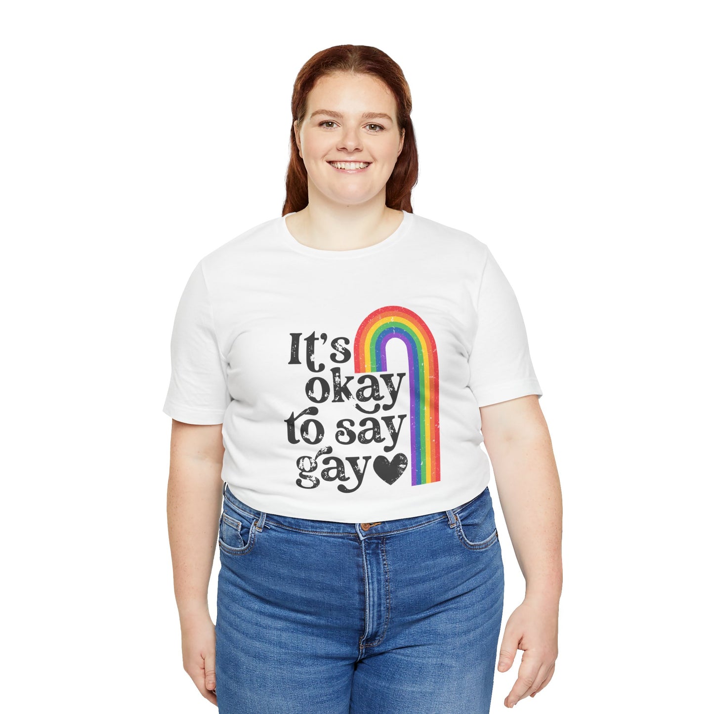 It's OK to say Gay  Short Sleeve Tee