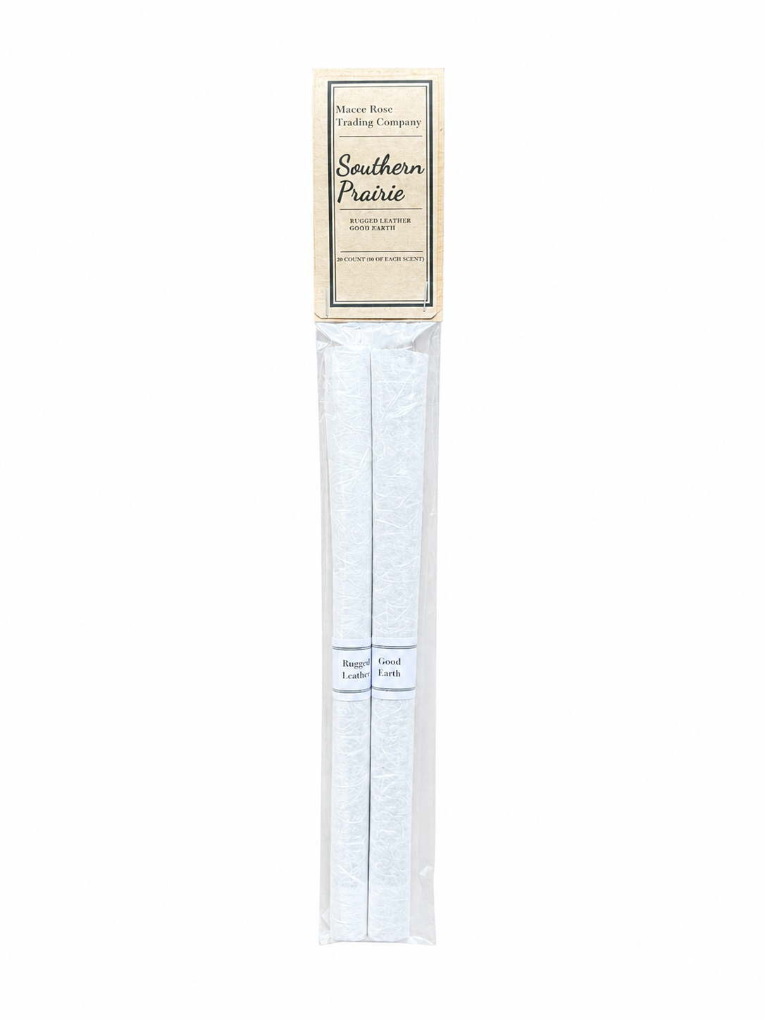 Southern Prairie Curated Incense Collection | Rugged Leather + Good Earth | Handmade Artisan Incense Gift Set