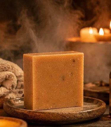 Turmeric Honey Orange Artisan Soap Bar | Brightening Citrus Soap
