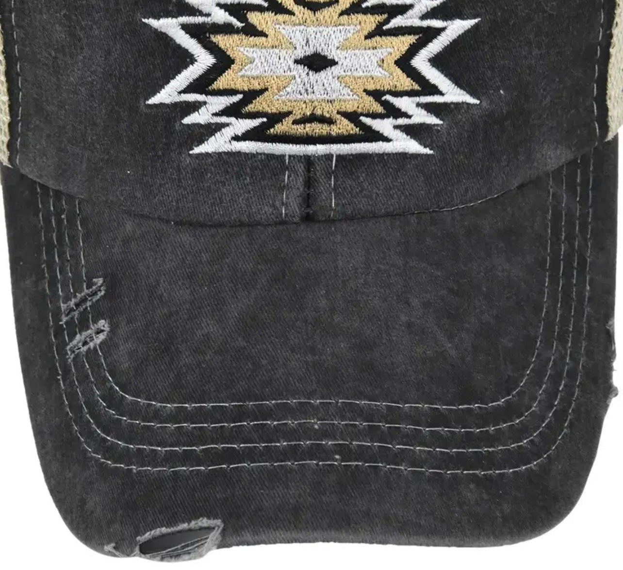 Distressed Baseball/Trucker Cap