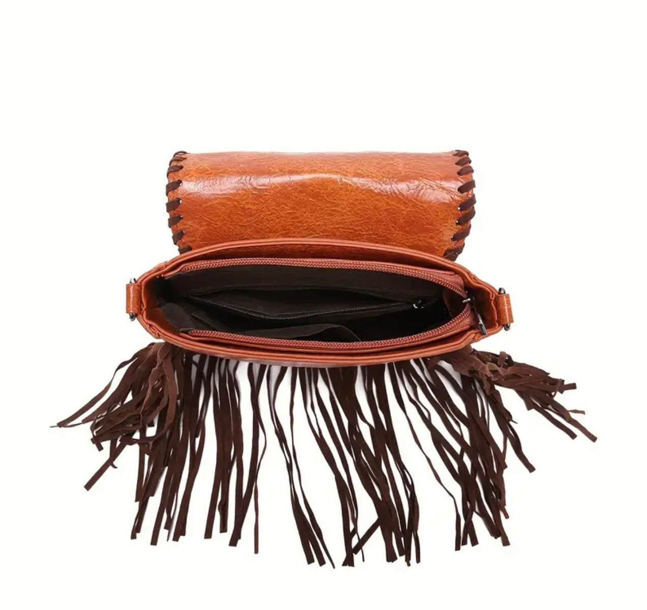 Boho/Western Style Fringe Crossbody