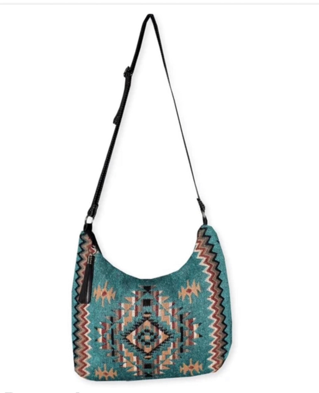 Southwestern Woven Crossbody Bag