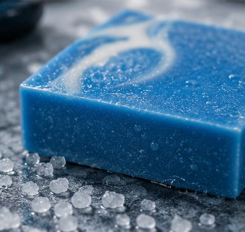 Cool Water Artisan Soap Bar | Fresh Aquatic Men’s Cologne Soap with Sea Salt