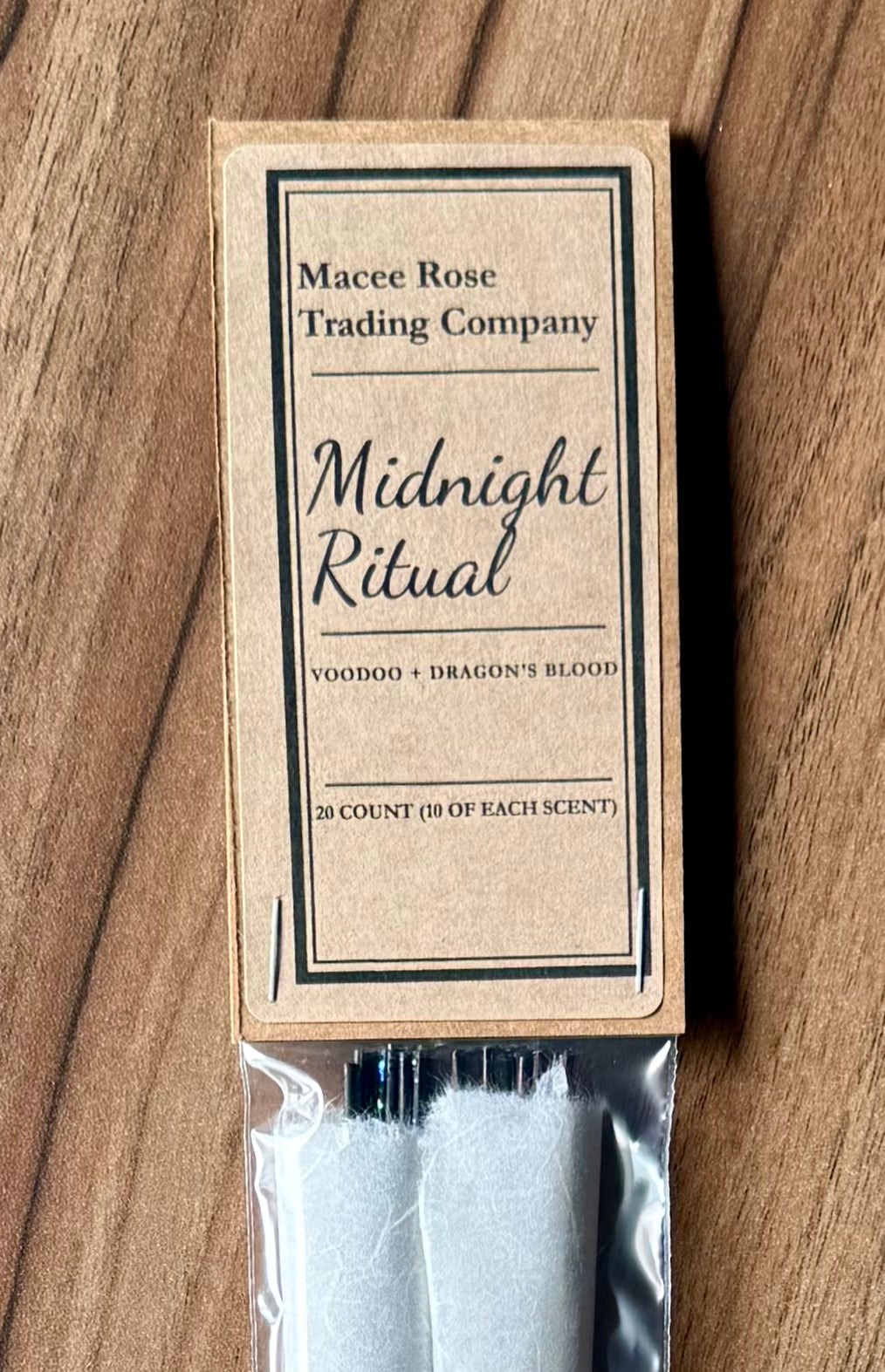 Midnight Ritual Curated Incense Collection | Voodoo + Dragon’s Blood | 20 Count