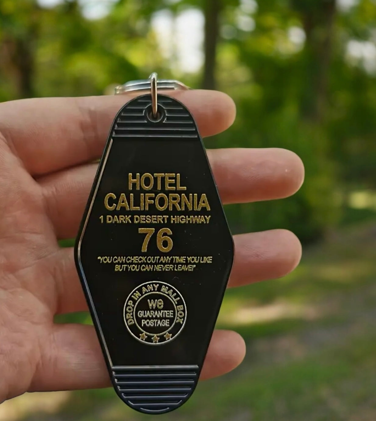 Retro Style Motel Keychains