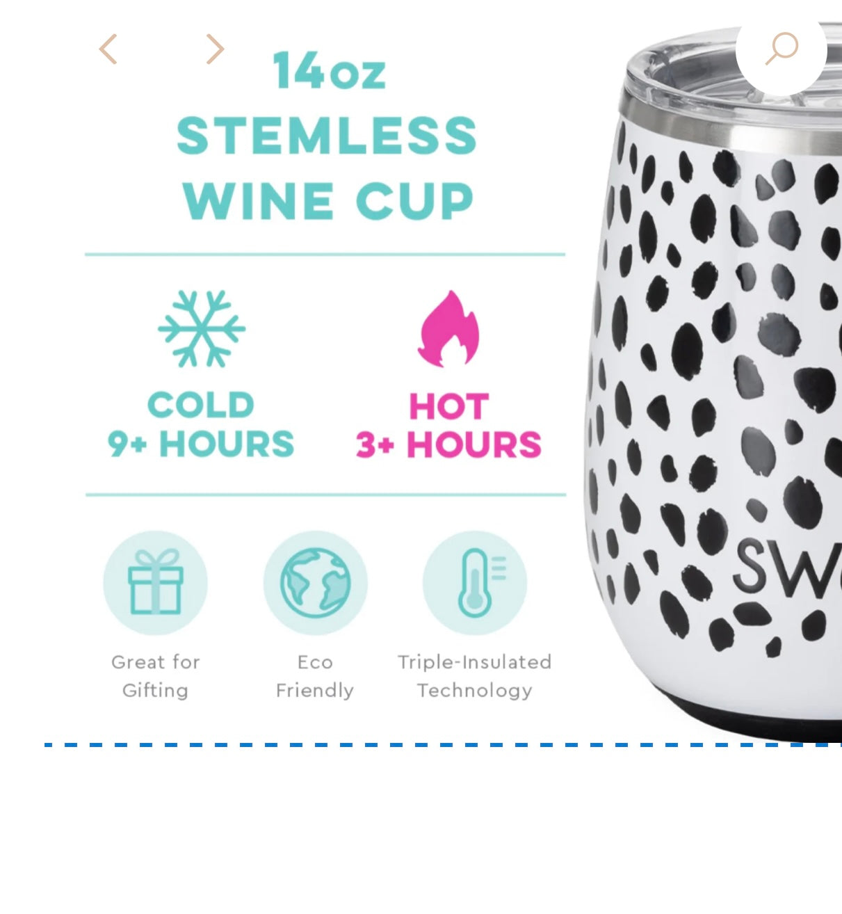 Spot On. - Swig 14oz Wine Cup