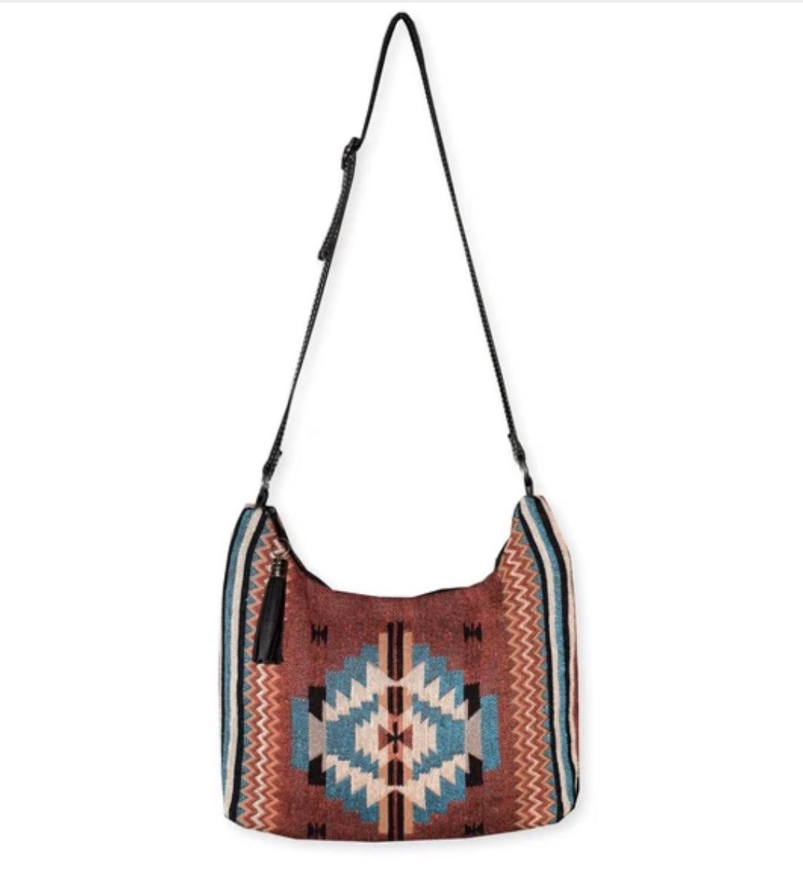 Southwestern Woven Crossbody Bag