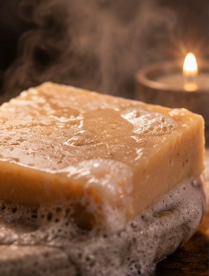 Turmeric Honey Orange Artisan Soap Bar | Brightening Citrus Soap