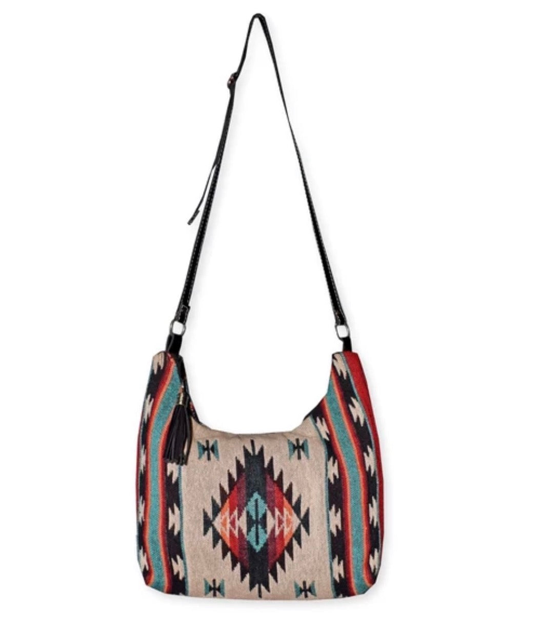 Southwestern Woven Crossbody Bag