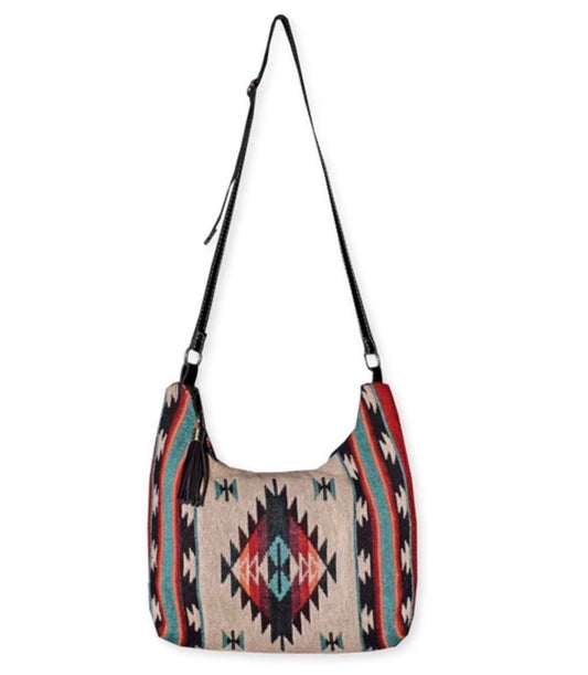 Southwestern Woven Crossbody Bag